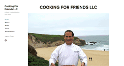 Desktop Screenshot of cookingforfriends.net