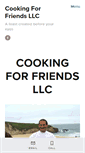Mobile Screenshot of cookingforfriends.net